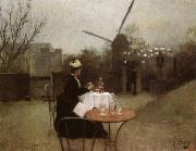 Ramon Casas Out of Doors china oil painting artist